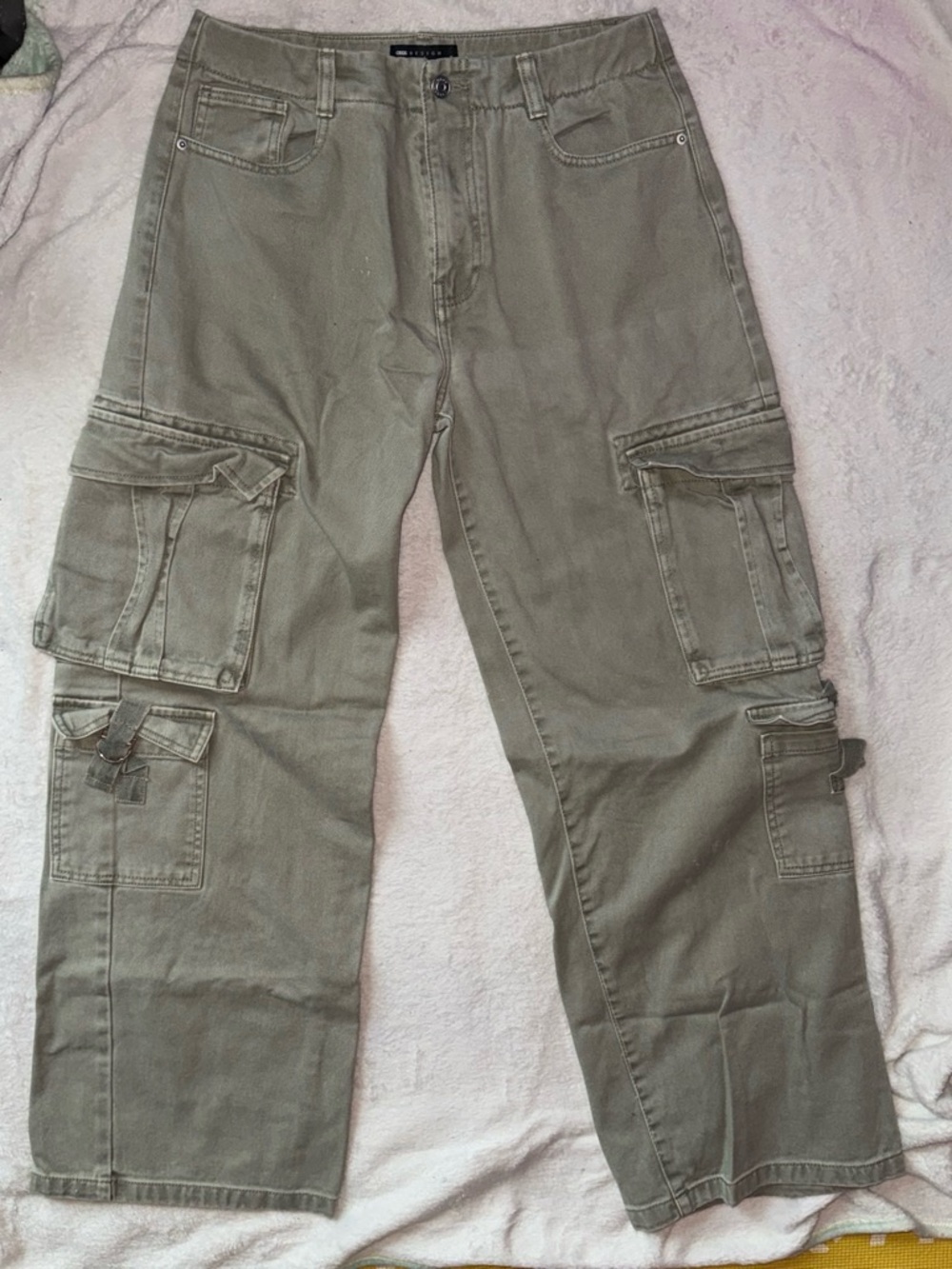 ASOS Olive Green Women's Cargo Jeans